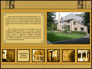 Sargent Archietcts, LLC website