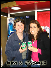 Kim and Jackie and... Mt. Dew!!!