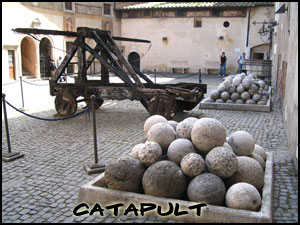 Catapult at the Castel Sant' Angelo