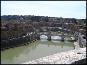 View from Castel Sant' Angelo