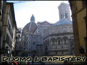 Florence Duomo and Bapistery 