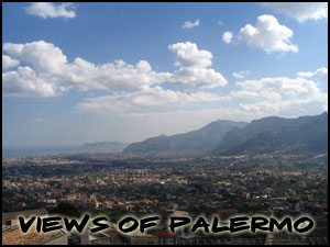 Views of Palermo from Monreale