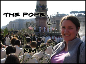 Kim and the Pope