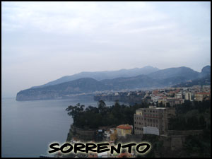 Views of Sorrento, on the way to Positano