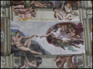 Ceiling of the Sistine Chapel 