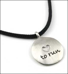 Love to Run Pendant