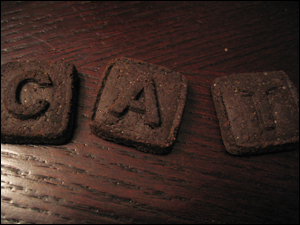 Newman Alphabet Cookies